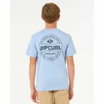 Tricou cu Mânecă Scurtă pentru Copii Rip Curl Rip Curl Staple Tee Albastru