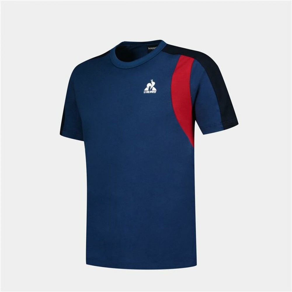 Tricou cu Mânecă Scurtă pentru Copii Le coq sportif Ess N°1 Enfant Negru Bleumarin