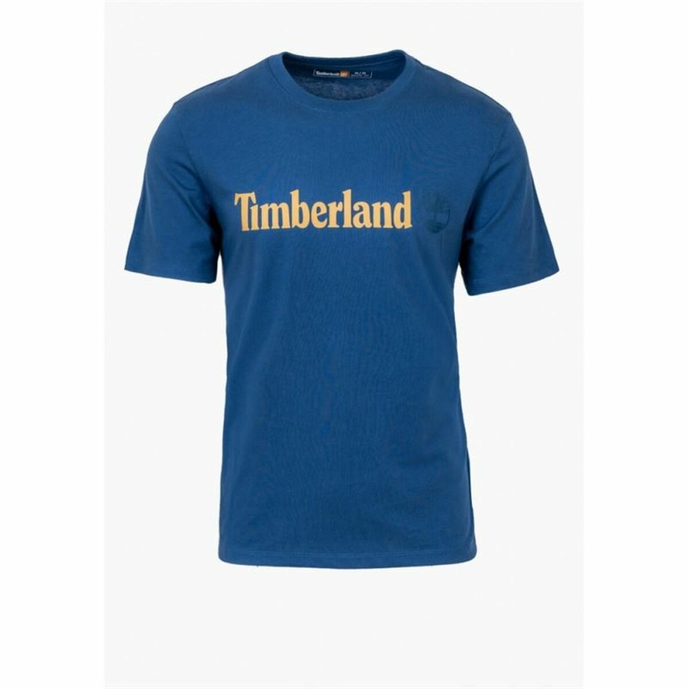 Tricou cu Mânecă Scurtă Bărbați Timberland Kennebec River Albastru Indigo