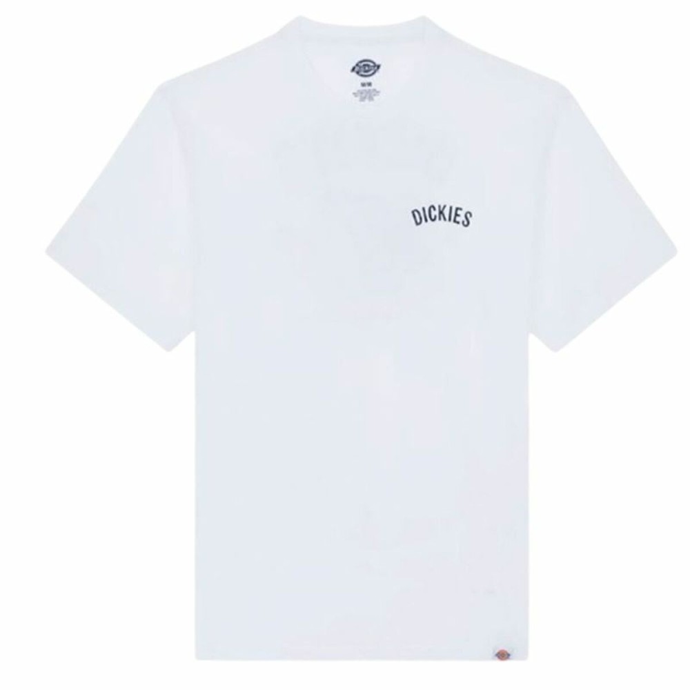 Tricou cu Mânecă Scurtă Bărbați Dickies Dickies Snake Ss Tee Alb