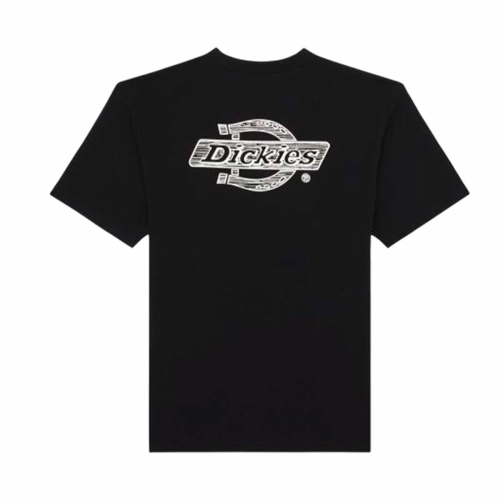 Tricou cu Mânecă Scurtă Bărbați Dickies Wood Logo Negru