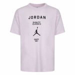 Tricou cu Mânecă Scurtă pentru Copii Jordan Jdg W J Ss Gf Gfx Negru Roz