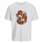 Tricou cu Mânecă Scurtă Copii Jack & Jones Joranatomy Skull Ss Crew Neck