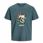 Tricou cu Mânecă Scurtă pentru Copii Jack & Jones Joranatomy Skull Ss Crew Neck