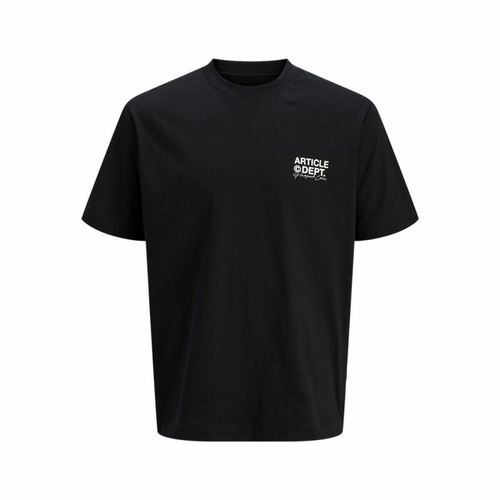 Tricou cu Mânecă Scurtă Bărbați Jack & Jones Jcodynamic Dust Ss Crew Neck Negru