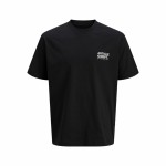 Tricou cu Mânecă Scurtă Bărbați Jack & Jones Jcodynamic Dust Ss Crew Neck Negru