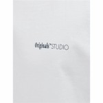 Tricou cu Mânecă Scurtă Bărbați Jack & Jones Jorvarenna Painted Alb