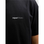 Tricou cu Mânecă Scurtă Bărbați Jack & Jones Jorvarenna Painted Negru