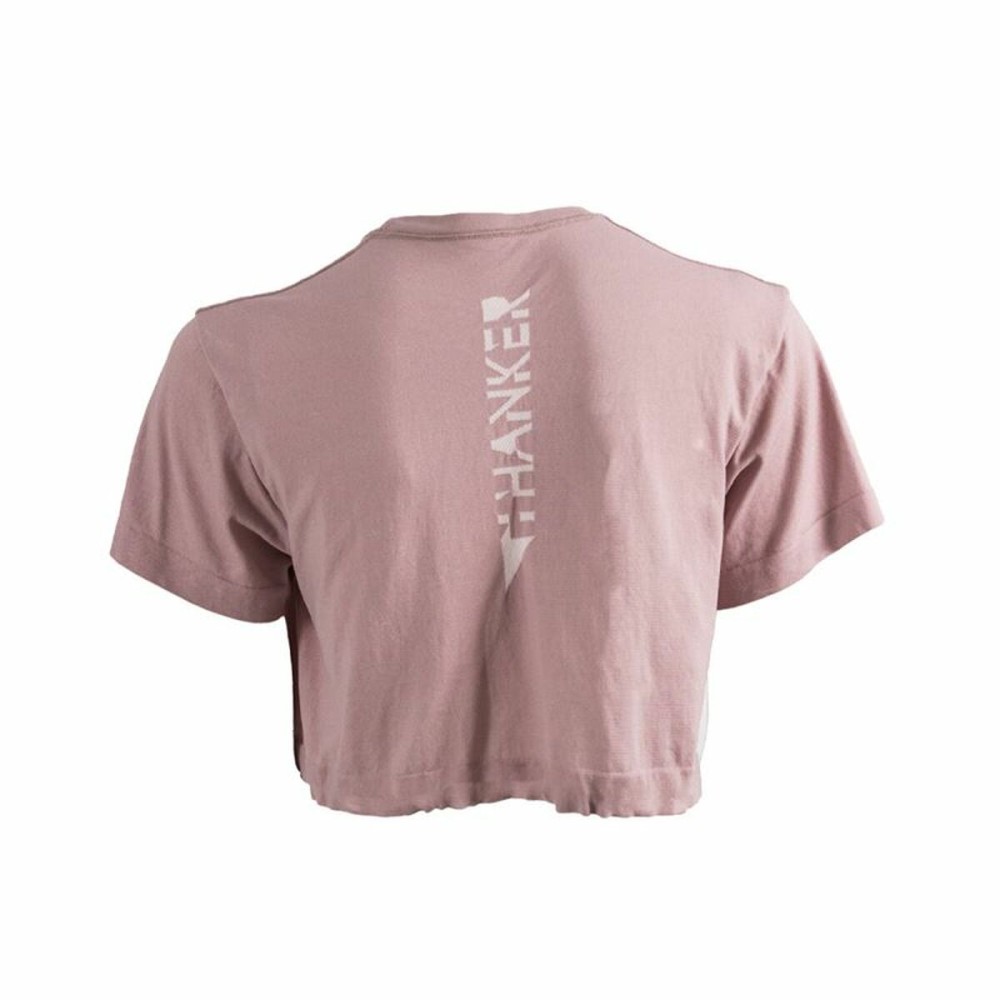 Tricou cu Mânecă Scurtă Femei Hanker Bumo Nude Bej