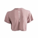 Tricou cu Mânecă Scurtă Femei Hanker Bumo Nude Bej