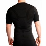 Tricou cu Mânecă Scurtă Bărbați Hanker Negru