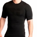 Tricou cu Mânecă Scurtă Bărbați Hanker Negru