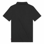 Tricou Polo cu Mânecă Scurtă Copii Levi's Lvb Back Neck Tape Negru