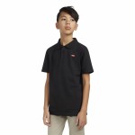 Tricou Polo cu Mânecă Scurtă Copii Levi's Lvb Back Neck Tape Negru