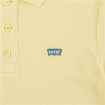 Tricou Polo cu Mânecă Scurtă Copii Levi's Lvb Back Neck Tape Galben