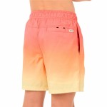 Costum de Baie Copii Rip Curl Fade Volley Roșu Multicolor