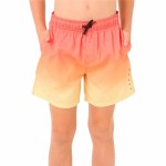 Costum de Baie Copii Rip Curl Fade Volley Roșu Multicolor