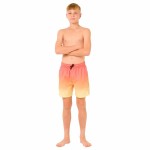 Costum de Baie Copii Rip Curl Fade Volley Roșu Multicolor