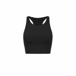 Top Sport de Damă Black Limba Diardi Negru