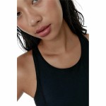 Top Sport de Damă Black Limba Diardi Negru