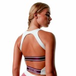 Top Sport de Damă Black Limba Apexfit Fitness