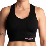 Top Sport de Damă Hanker Cane  Negru Running