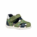 Șlapi pentru Copii Geox Multy Măslină