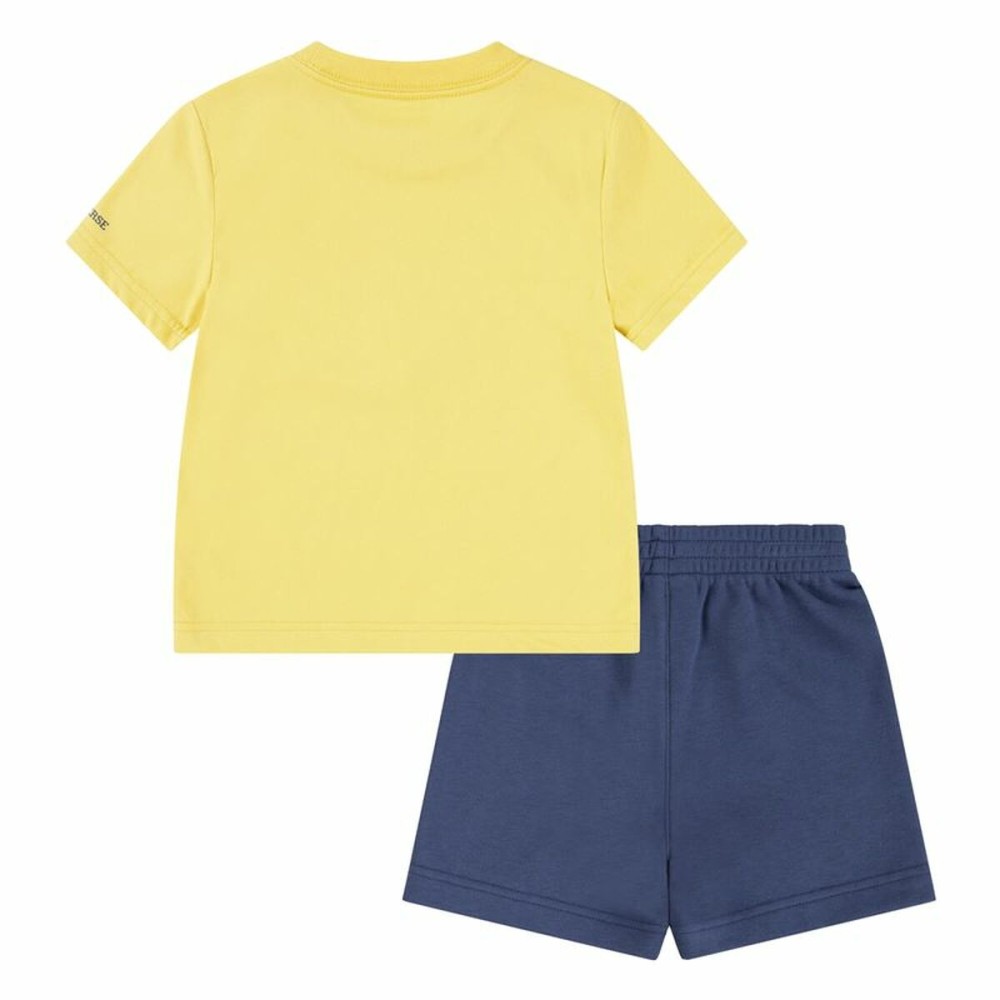 Set Sport pentru Bebeluși Converse Cnvb Retro Remix Albastru Auriu*