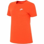 Tricou cu Mânecă Scurtă Femei Nike Sportswear Portocaliu (M)