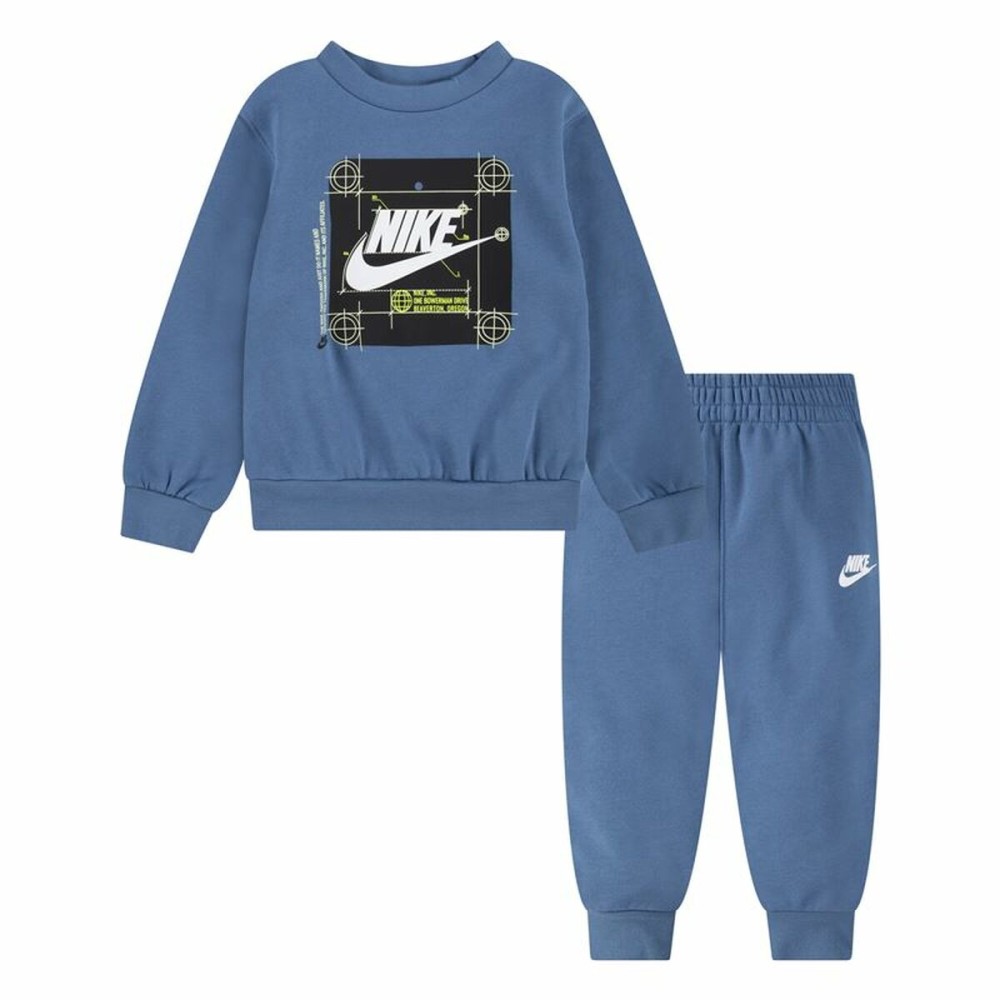Set Sport pentru Copii Nike Nkb Nsw Future Utility Crew Albastru