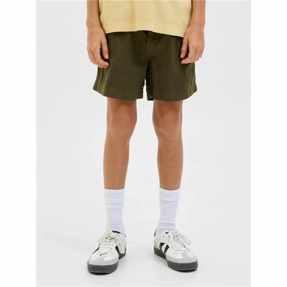 Pantalon scurt Jack & Jones Jpstjaiden Jjcampaign Măslină Infantil Unisex