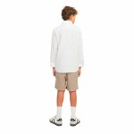 Pantalon scurt Jack & Jones Jpstjaiden Jjcampaign Alb Natural Infantil Unisex