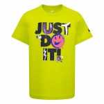 Tricou cu Mânecă Scurtă pentru Copii Nike Nkb Express Yourself Jdi Ss Galben