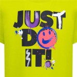 Tricou cu Mânecă Scurtă pentru Copii Nike Nkb Express Yourself Jdi Ss Galben