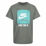 Tricou cu Mânecă Scurtă pentru Copii Nike Future Utility Ss Gri închis