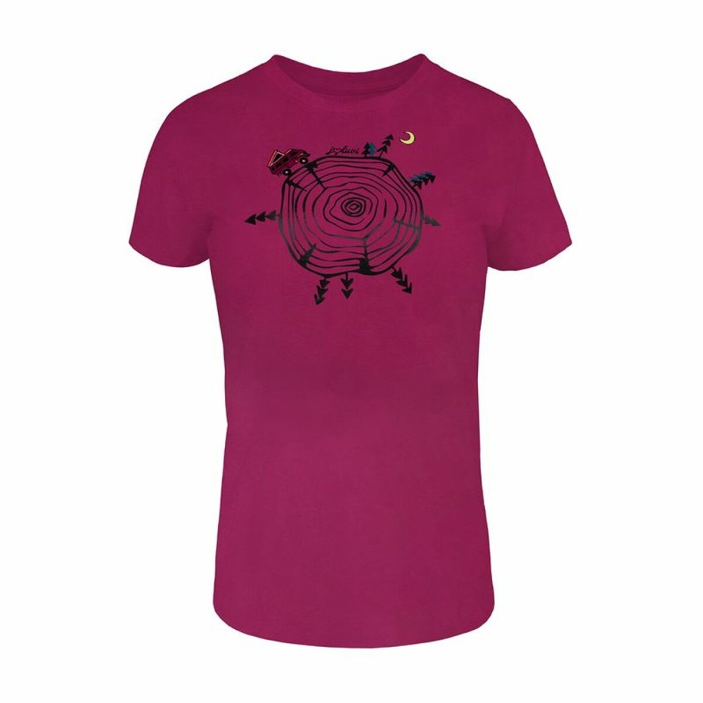 Tricou Sport cu Mânecă Scurtă Joluvi Wood W Magenta