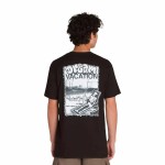 Tricou cu Mânecă Scurtă Bărbați Vans Good Times 66 SS Negru