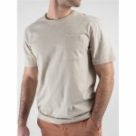 Tricou cu Mânecă Scurtă Bărbați Only & Sons Onsbale Reg Ss Bej