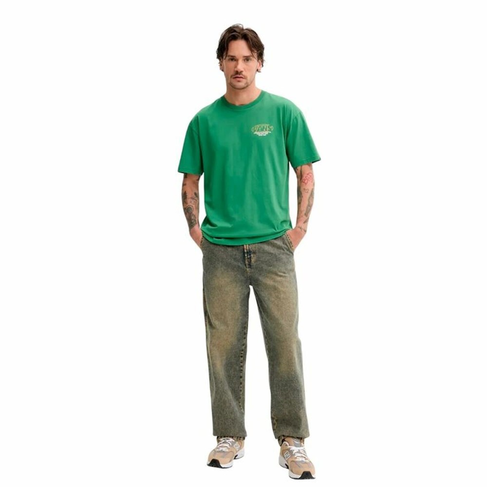 Tricou cu Mânecă Scurtă Bărbați Vans Verde