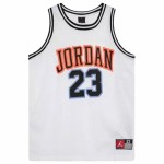 Tricou de baschet Jordan Alb