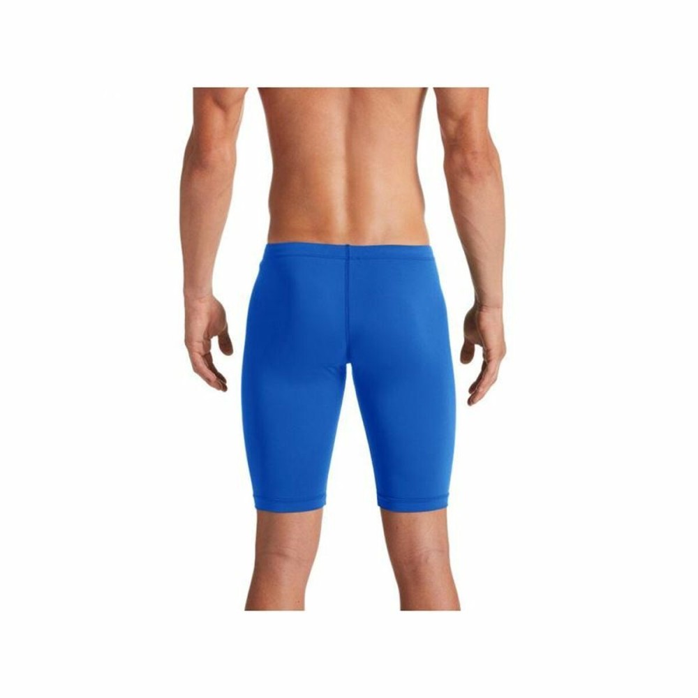 Costum de Baie Bărbați Nike Hydrastrong Solid Jammer Albastru