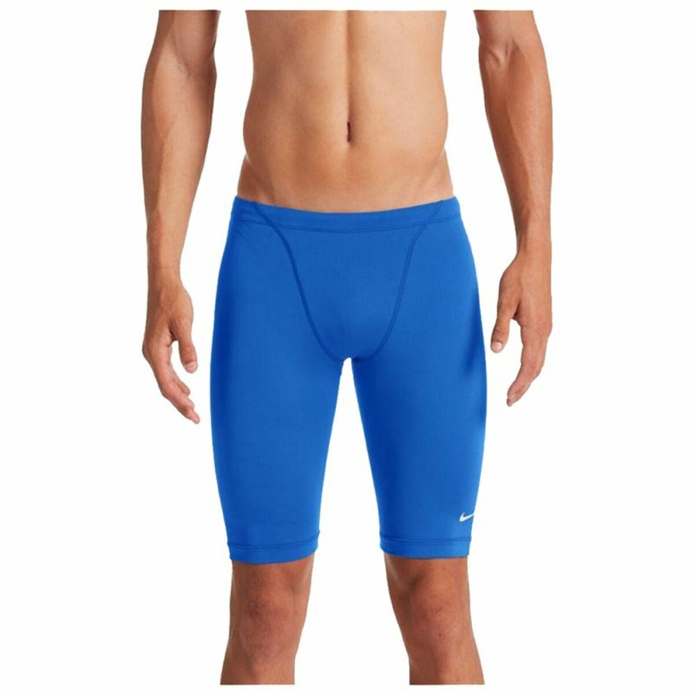Costum de Baie Bărbați Nike Hydrastrong Solid Jammer Albastru