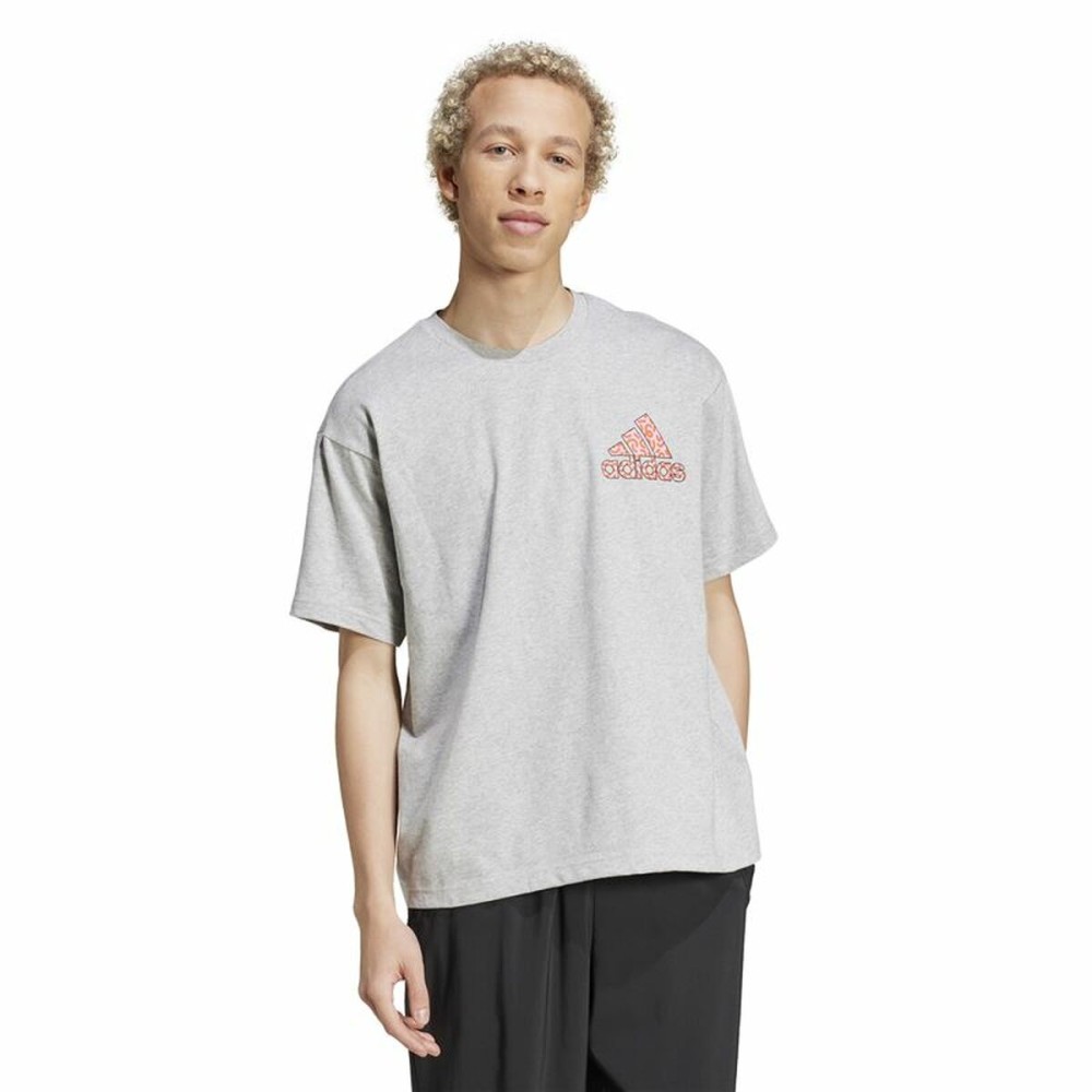 Tricou cu Mânecă Scurtă Bărbați Adidas Berlin Bear Alb S