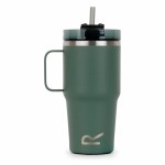 Pahar cu Pai Regatta Thermo Insulated Mug 600 ml Verde Oțel inoxidabil