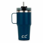 Pahar cu Pai Regatta Thermo Insulated Mug Albastru închis 600 ml Oțel inoxidabil