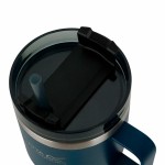 Pahar cu Pai Regatta Thermo Insulated Mug Albastru închis 600 ml Oțel inoxidabil