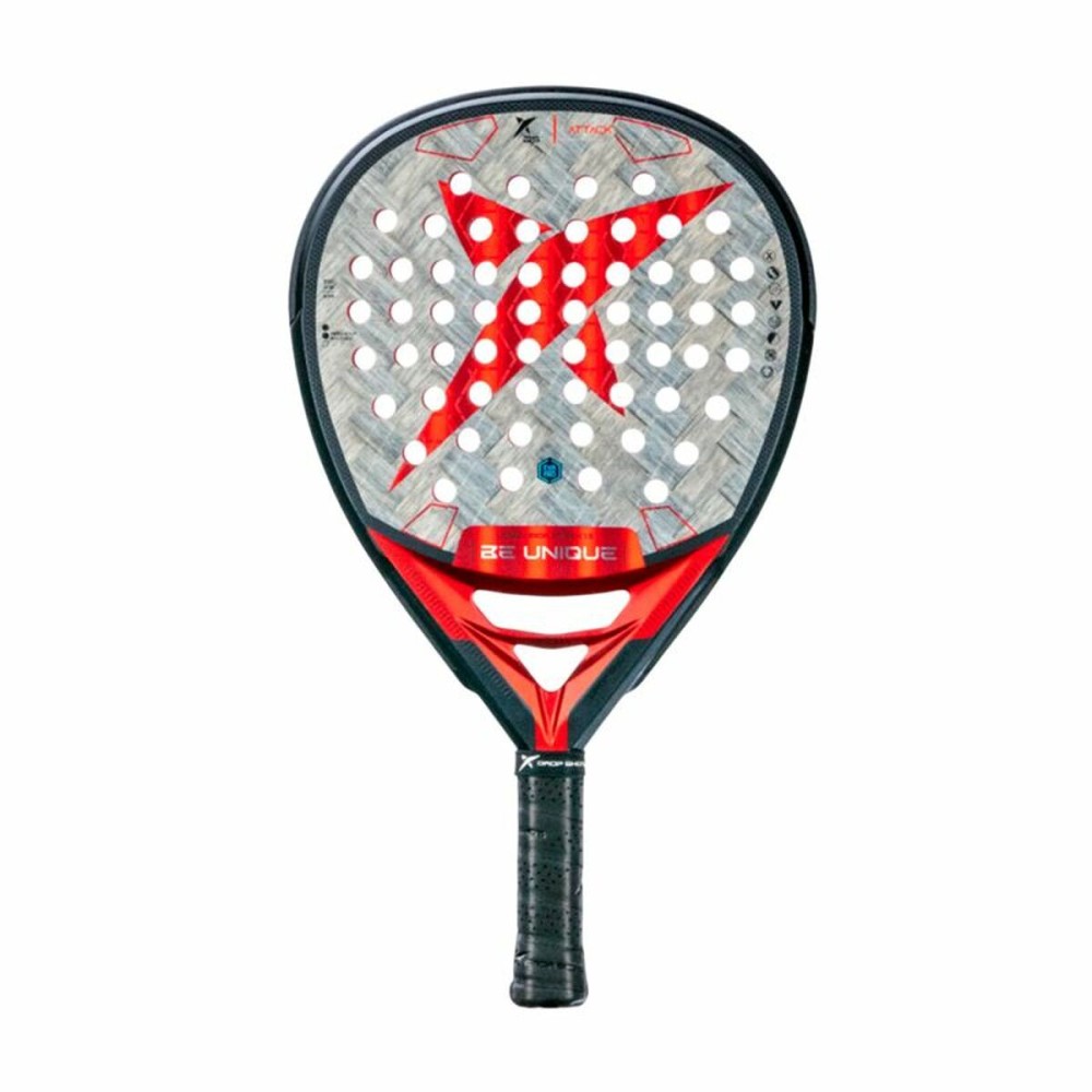 Paletă de Padel Drop Shot Conqueror Attack 1.5 Gri Fibră de carbon