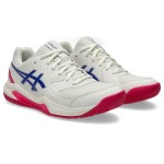 Încălțăminte de Tenis pentru Damă Asics Gel-Dedicate 8 Alb