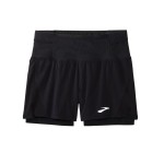 Pantaloni Scurți Sport pentru Bărbați Brooks High Point 5" 2-in-1 Negru