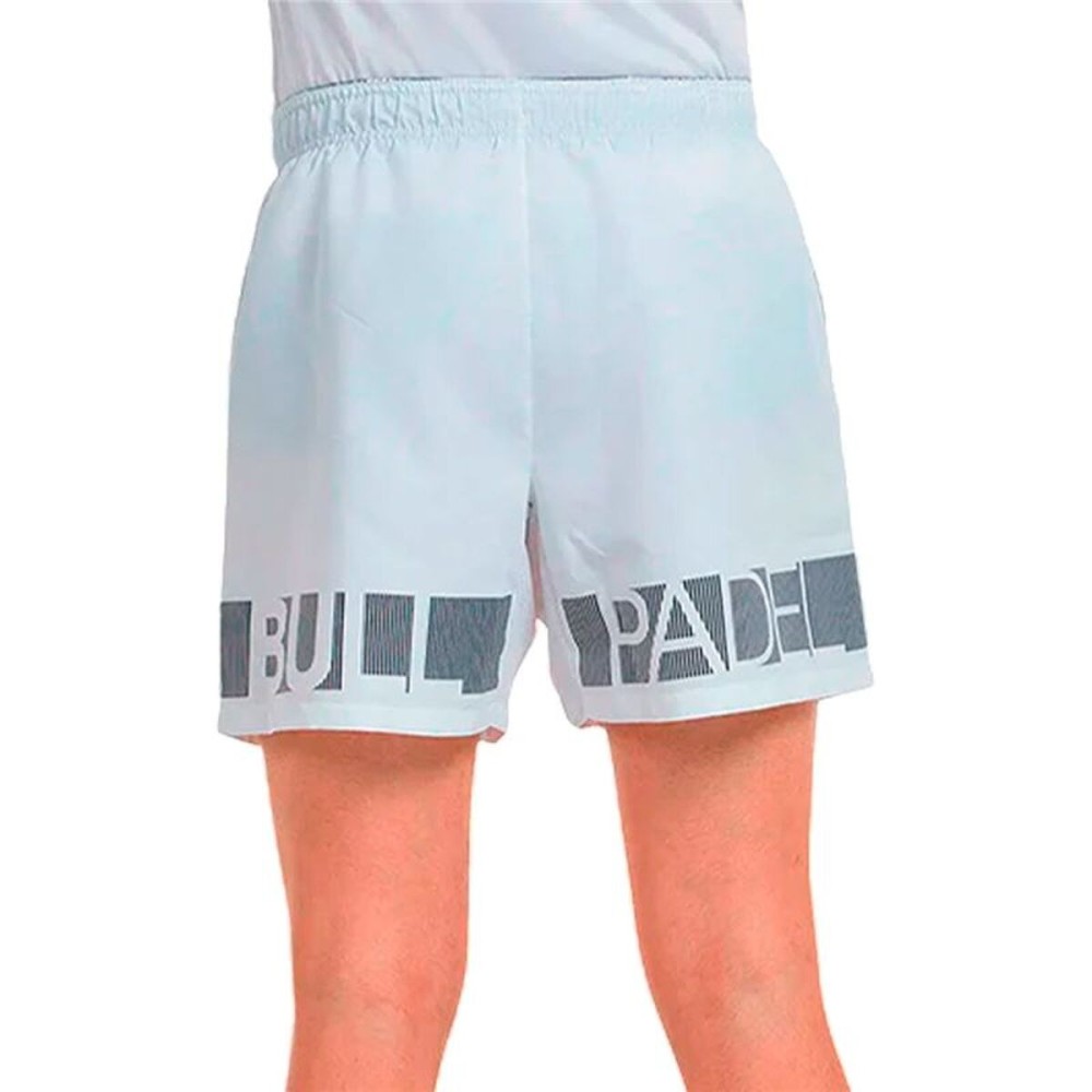 Pantaloni Scurți Sport pentru Bărbați Bullpadel Bagre Alb Padel